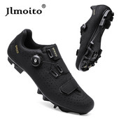 MTB Kerékpáros Cipők Fekete Férfi Szabadtéri Verseny Kerékpárbakancsok Országúti Dirt Bike Cipők Hegyi Gyorsaság kerékpáros Cipők Zapatillas mtb