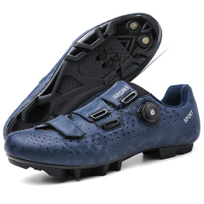 MTB Kerékpáros Cipők Fekete Férfi Szabadtéri Verseny Kerékpárbakancsok Országúti Dirt Bike Cipők Hegyi Gyorsaság kerékpáros Cipők Zapatillas mtb
