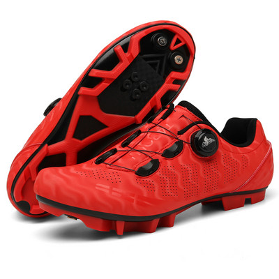 2023 Férfi Fekete Kerékpáros Cipők MTB Cipők Országúti Kerékpáros Cipők Sapatilha Ciclismo Női Önzáró Kerékpáros Cipők Lapos kerékpáros Cipők