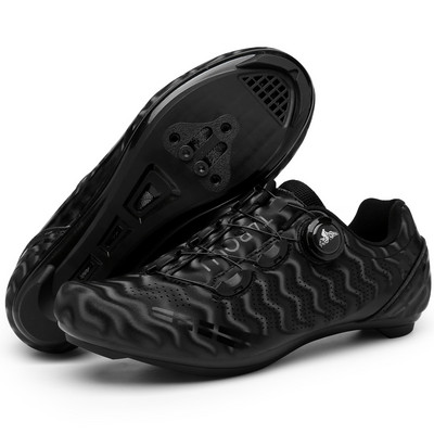 2023 Férfi Fekete Kerékpáros Cipők MTB Cipők Országúti Kerékpáros Cipők Sapatilha Ciclismo Női Önzáró Kerékpáros Cipők Lapos kerékpáros Cipők