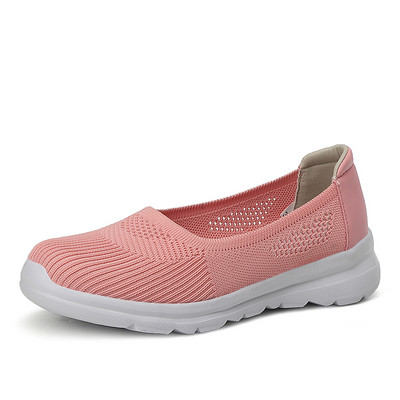 Дамски спортни обувки Модни дишащи мрежести обувки за ходене Дамски маратонки за жени 2021 Тенис Дамски ежедневни обувки