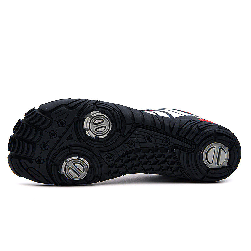 Férfi kültéri nyitható mountain bike vízálló cipő pároknak, professzionális szabadidő légáteresztő kerékpáros cipő autópályára