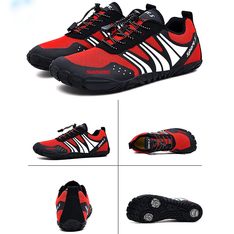 Férfi kültéri nyitható mountain bike vízálló cipő pároknak, professzionális szabadidő légáteresztő kerékpáros cipő autópályára