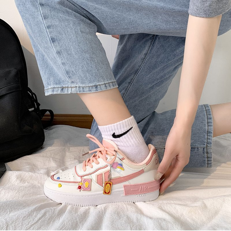 Moteriški stambūs sportbačiai, platforma, 2021 m., mada, rudens, kvėpuojanti, komfortiška teniso feminino sportiniai batai balti moteriški sportbačiai rožiniai