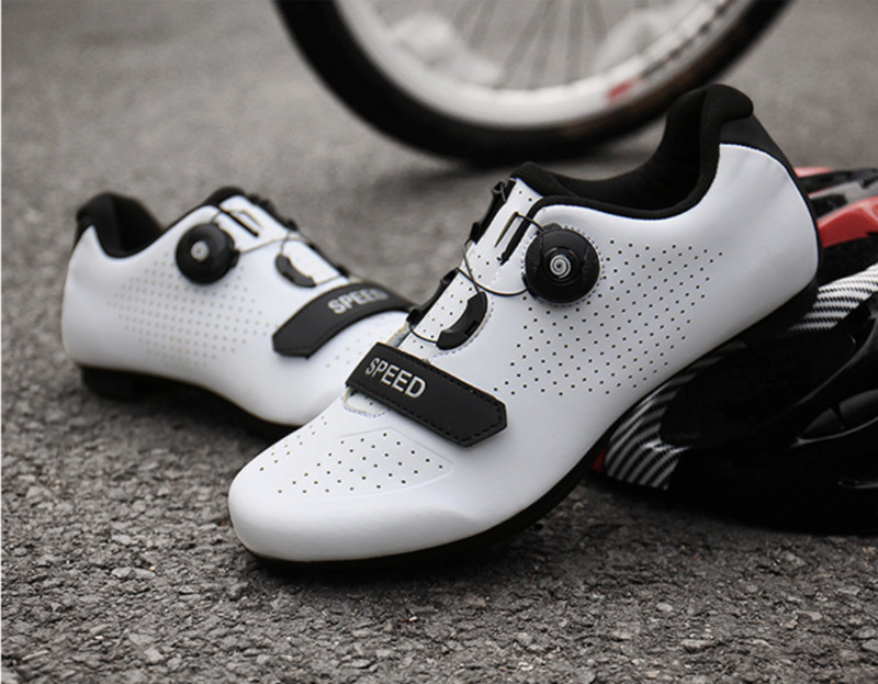 Kerékpáros Cipők Csúszásmentes Cipők Férfi Légáteresztő Cipők Női Versenycipők Kerékpáros lábbelik