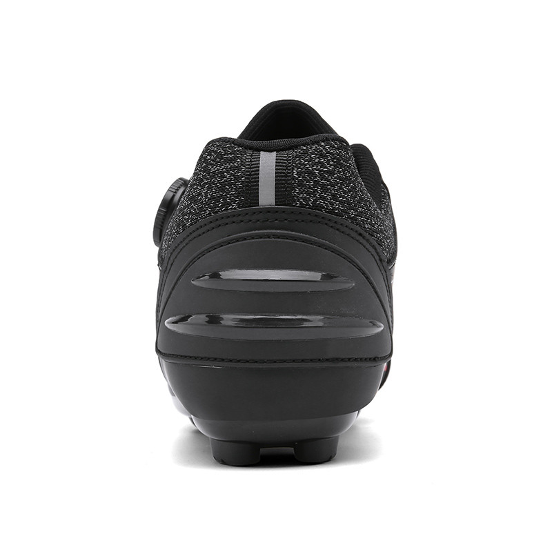 MTB Kerékpáros Cipők Légáteresztő Férfi Országúti Dirt Bike Cipők Mountain Speed Bike Cipők Ultrakönnyű Fekete Verseny Kerékpár Cipők 48