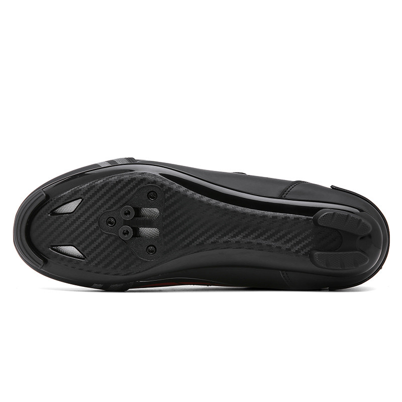 MTB Kerékpáros Cipők Légáteresztő Férfi Országúti Dirt Bike Cipők Mountain Speed Bike Cipők Ultrakönnyű Fekete Verseny Kerékpár Cipők 48