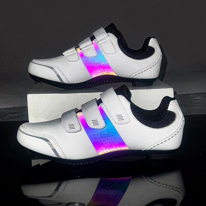 Jaunas Speed Cycling Sneaker Carbon Road Bike Shoes Vīriešu Cleat Neslīdošs MTB Apavi Sacīkšu Āra Sieviešu Kalnu Velosipēdu Apavi SPD