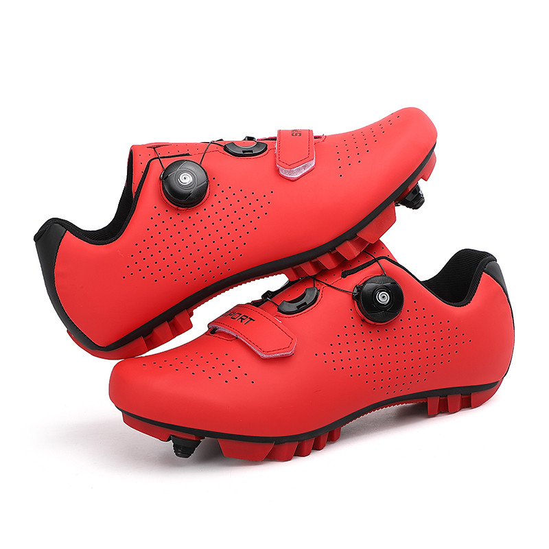 Vīriešu sieviešu riteņbraukšanas apavi mtb šosejas velosipēdistu kedas elpojošas sacīkšu velosipēdu apavi melni SPD skavas Ātruma apavi bezslēdzeņu apavi vīriešiem