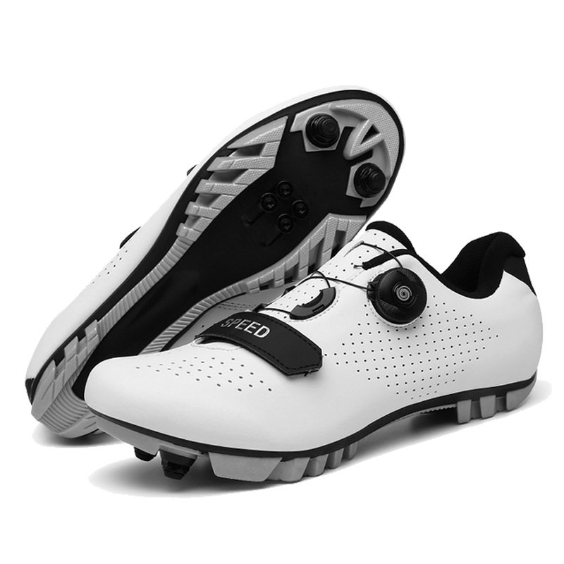 Vīriešu sieviešu riteņbraukšanas apavi mtb šosejas velosipēdistu kedas elpojošas sacīkšu velosipēdu apavi melni SPD skavas Ātruma apavi bezslēdzeņu apavi vīriešiem