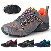 Hálós túracipők férfi sportcipők kültéri vadászat horgászcipők könnyű, légáteresztő túrautazási cipők Új kerékpáros cipők