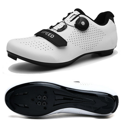Vīriešu riteņbraukšanas kedas MTB apavi SPD skavas apavi kalnu sportam, zemes ceļu velosipēdistu apavi Ātruma sacīkšu kedas sievietēm velosipēdu apavi