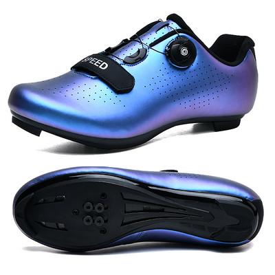 Vīriešu riteņbraukšanas kedas MTB apavi SPD skavas apavi kalnu sportam, zemes ceļu velosipēdistu apavi Ātruma sacīkšu kedas sievietēm velosipēdu apavi