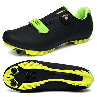 Vīriešu riteņbraukšanas kedas MTB apavi SPD skavas apavi kalnu sportam, zemes ceļu velosipēdistu apavi Ātruma sacīkšu kedas sievietēm velosipēdu apavi