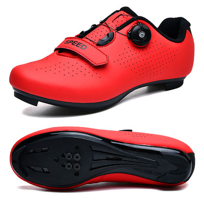 Vīriešu riteņbraukšanas kedas MTB apavi SPD skavas apavi kalnu sportam, zemes ceļu velosipēdistu apavi Ātruma sacīkšu kedas sievietēm velosipēdu apavi