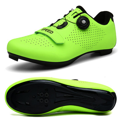 Vīriešu riteņbraukšanas kedas MTB apavi SPD skavas apavi kalnu sportam, zemes ceļu velosipēdistu apavi Ātruma sacīkšu kedas sievietēm velosipēdu apavi