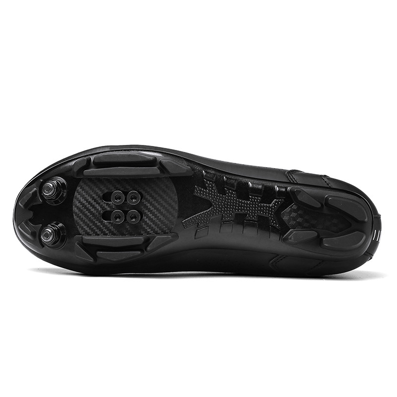 Fekete Kerékpáros Cipők MTB Cipők Férfi Női Terepkerékpár Cipők Speed Sneakers Versenycipők Mountain Road kerékpárcipők Nagy méretű