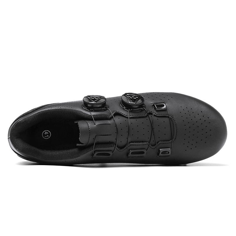 Fekete Kerékpáros Cipők MTB Cipők Férfi Női Terepkerékpár Cipők Speed Sneakers Versenycipők Mountain Road kerékpárcipők Nagy méretű