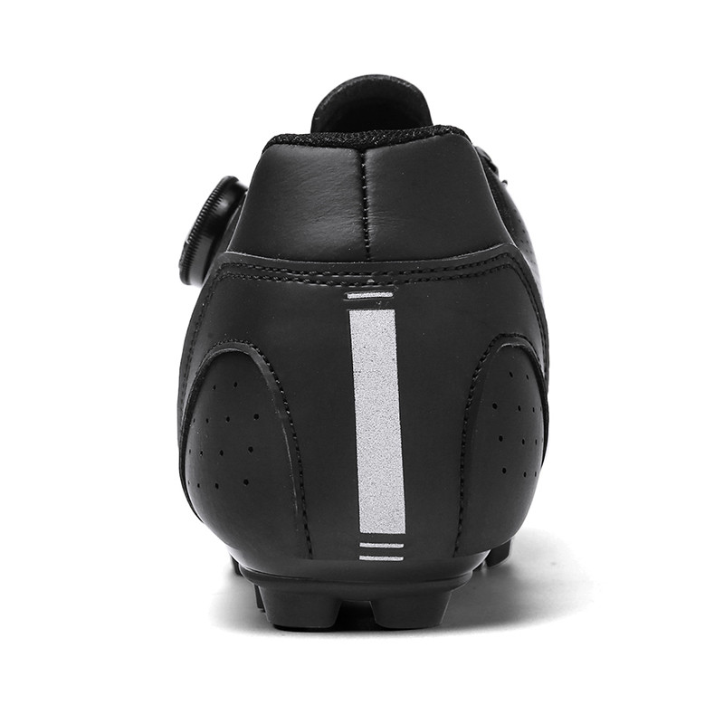 Fekete Kerékpáros Cipők MTB Cipők Férfi Női Terepkerékpár Cipők Speed Sneakers Versenycipők Mountain Road kerékpárcipők Nagy méretű