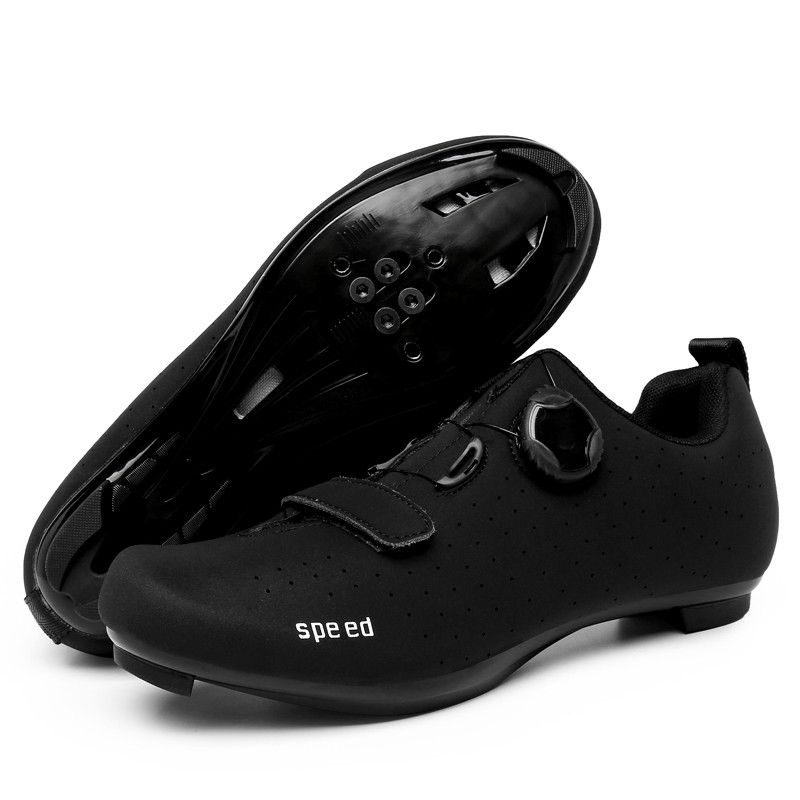 Profesionāli šosejas velosipēdistu apavi ar pašbloķēšanos vīriešiem sievietēm āra elpojoši velosipēdistu apavi Braukšanas sacīkšu treniņiem čības 37-47