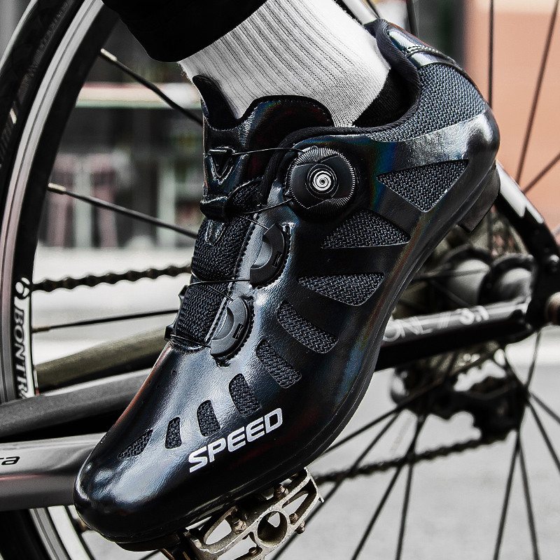 Speed Professional vīriešu šosejas riteņbraukšanas apavi Pašbloķējošie velosipēdistu kedas BOA elpojoši velosipēda treniņi, braukšanas sacīkšu apavi