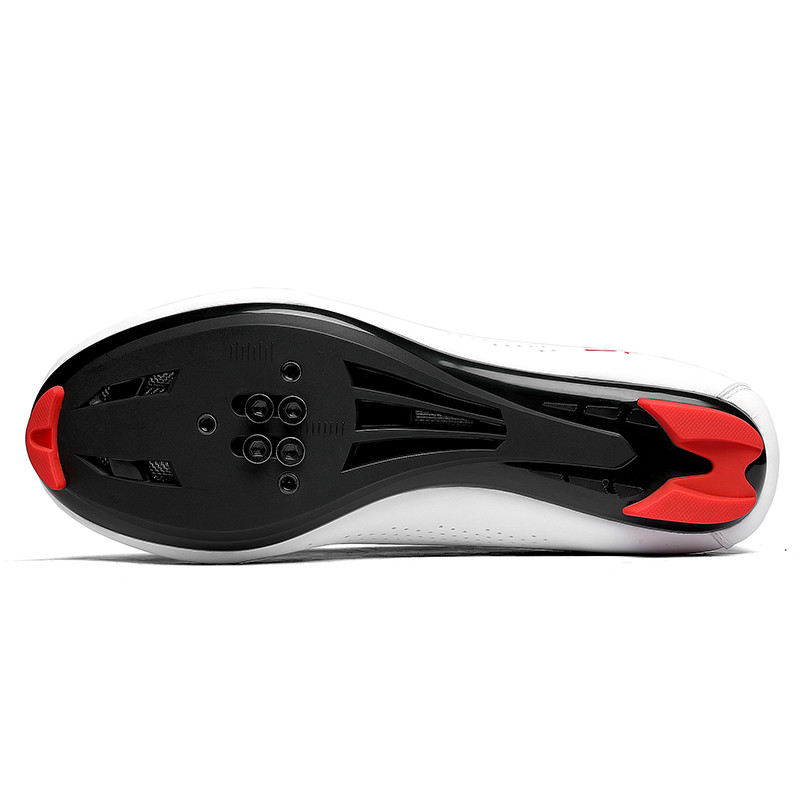 Nyári légáteresztő uniszex kerékpáros cipő Országúti kerékpáros cipő önzáró professzionális talpú kerékpáros tornacipő, 37-46-os nagy méret