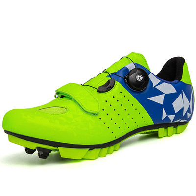Vīriešu un šosejas riteņbraukšanas apavi Kalnu velosipēdistu treniņu apavi sievietēm SPD slēdzenes, ātri rotējošas, rotējošas sprādzes MTB velosipēda kedas
