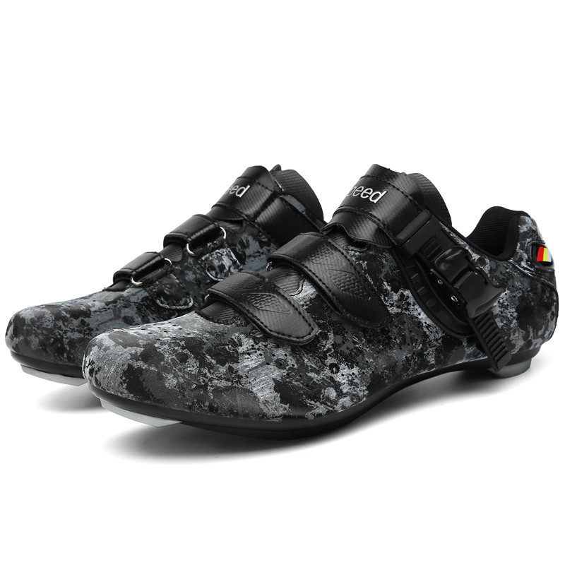 Speed Unisex SPD riteņbraukšanas apavi Self Lock šosejas riteņbraukšanas sporta apavi maskēšanās velosipēds triatlons treniņš vīriešu kedas