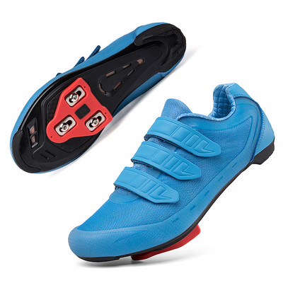 Free Look zárólap Kerékpáros tornacipő Férfi Országúti Bike Speed Sneaker Luminous Racing Triatlon Női Kerékpáros Sportcipők