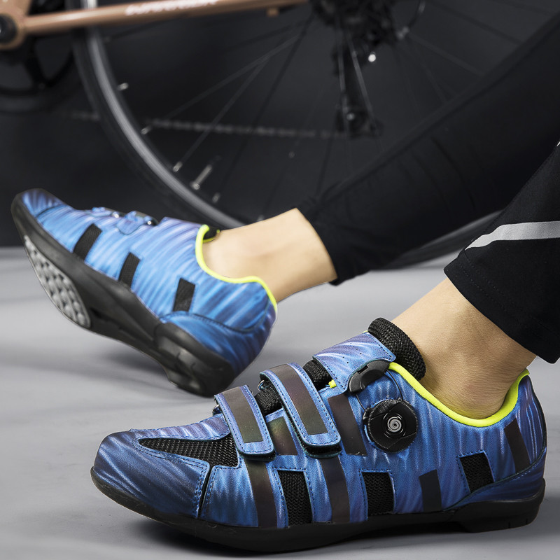 Férfi Női Kerékpár Szellőző Sportcipő Gumitalp légáteresztő kültéri hegyi országúti univerzális kerékpáros tornacipő 36-45
