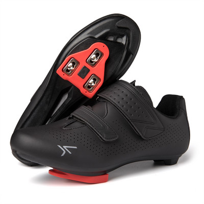 Vīriešu riteņbraukšanas apavi Plakanas skavas pašbloķējošas kalnu velosipēdistu apavi Sieviešu šosejas velosipēdu apavi Velosipēdu SPD Speed kedas