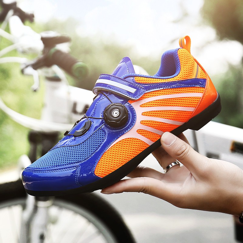 Vyriški, moteriški dviratininkų plento dviračių batai, kvėpuojantys, atitinkantys sportbačiai, neslystantys guminiai padai, dviračių sportiniai batai