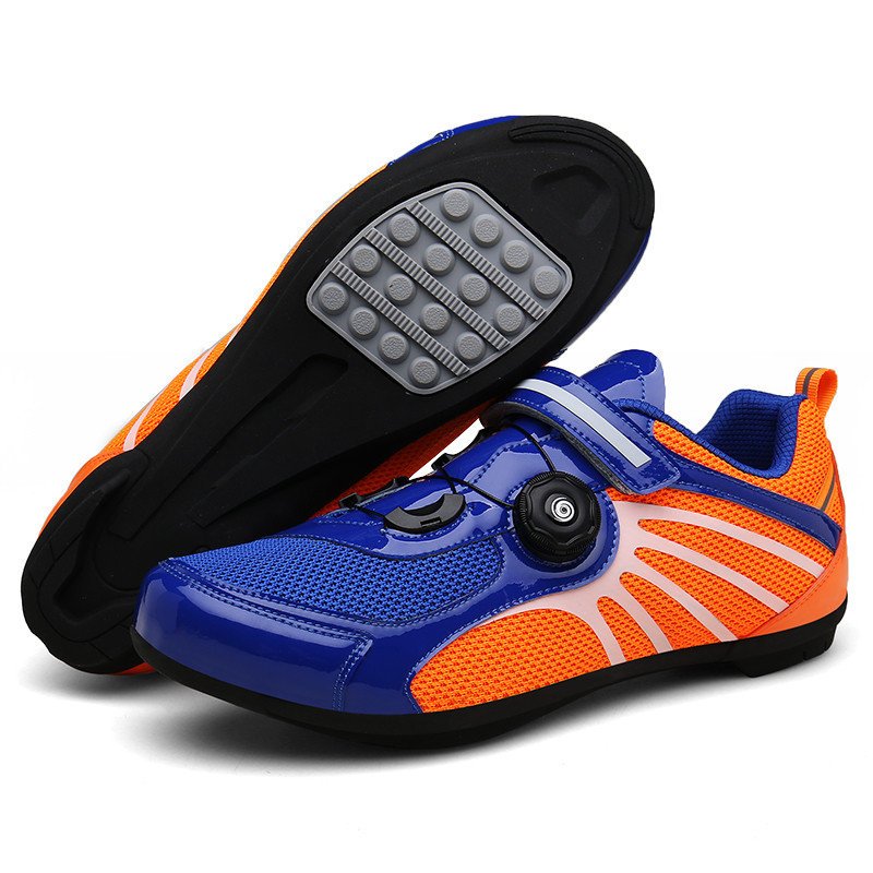 Vyriški, moteriški dviratininkų plento dviračių batai, kvėpuojantys, atitinkantys sportbačiai, neslystantys guminiai padai, dviračių sportiniai batai