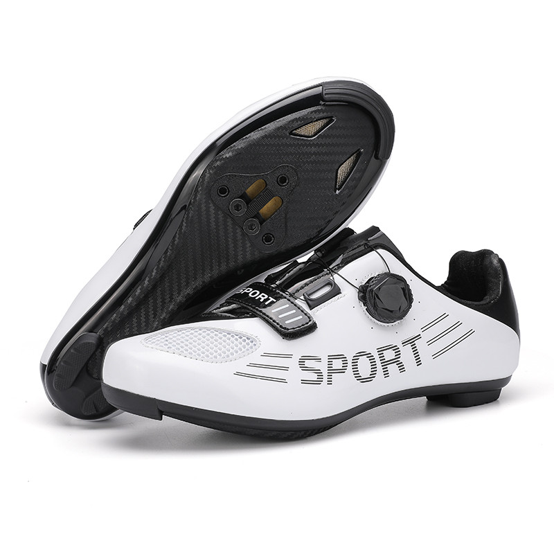 Férfi női önzáró országúti kerékpáros kerékpáros cipők légáteresztő tornacipők, professzionális SPD kerékpáros versenycipők 36-47