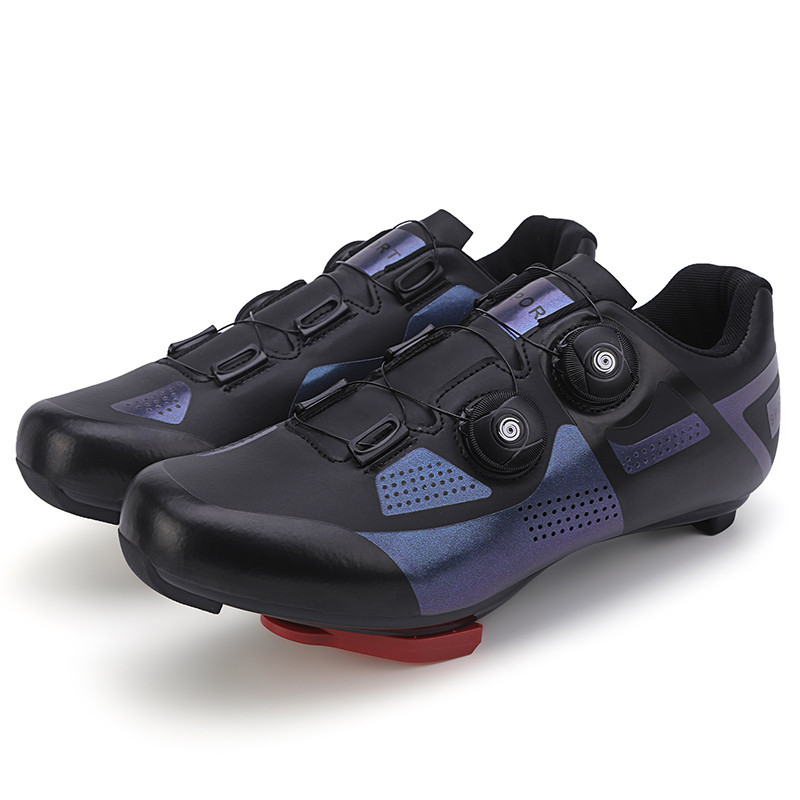 Férfi Női Önzáró lemezes Road Exploring Kerékpáros Cipők Lélegző Kerékpáros Cipők Professzionális MTB SPD Kerékpáros Cipők