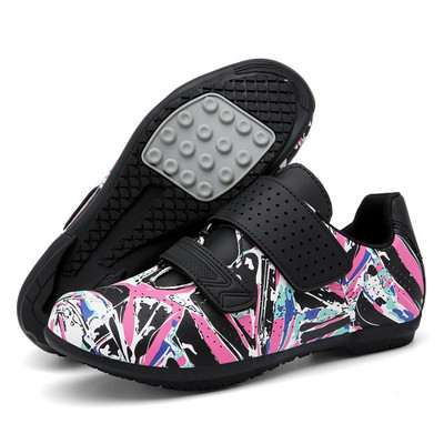 Profesionalne gumene biciklističke cipele Muške prozračne cipele za cestovne bicikle Muške sportske utrke na otvorenom Brzinske tenisice Ženske muške biciklističke cipele