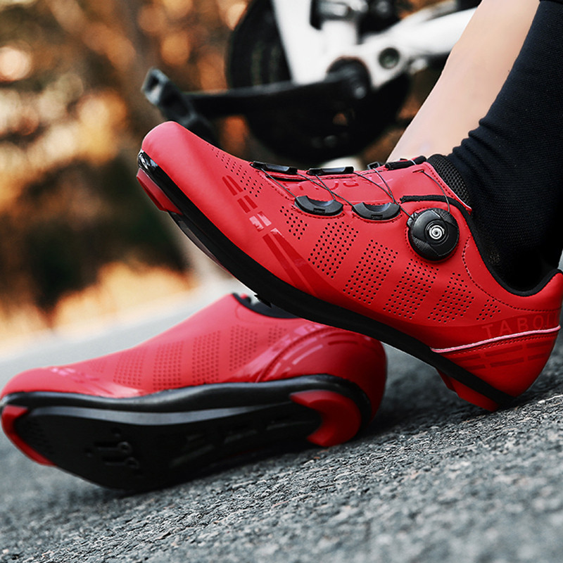 SALŪDAS MTB riteņbraukšanas apavi Vīriešu šosejas riteņbraukšanas kedas ar skavām Speed Flat Sieviešu sacīkšu velosipēdu apavi Kalnu SPD riteņbraukšanas apavi