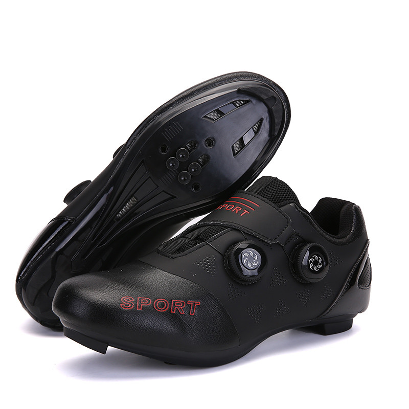Vīriešu elpojošie velosipēdistu apavi āra šosejas velosipēdistu triatlona apavi SPD-SL automātiskās bloķēšanas velosipēda kurpes sievietēm
