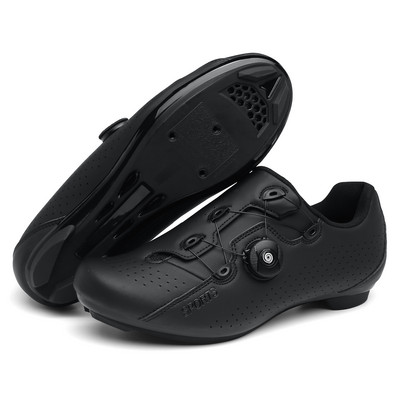 Brīvdabas vīriešu šosejas velosipēdu sporta apavi Neilona zole, pašbloķējoša unisex profesionāla velosipēda treniņu sporta kurpes, lielais izmērs 36-47