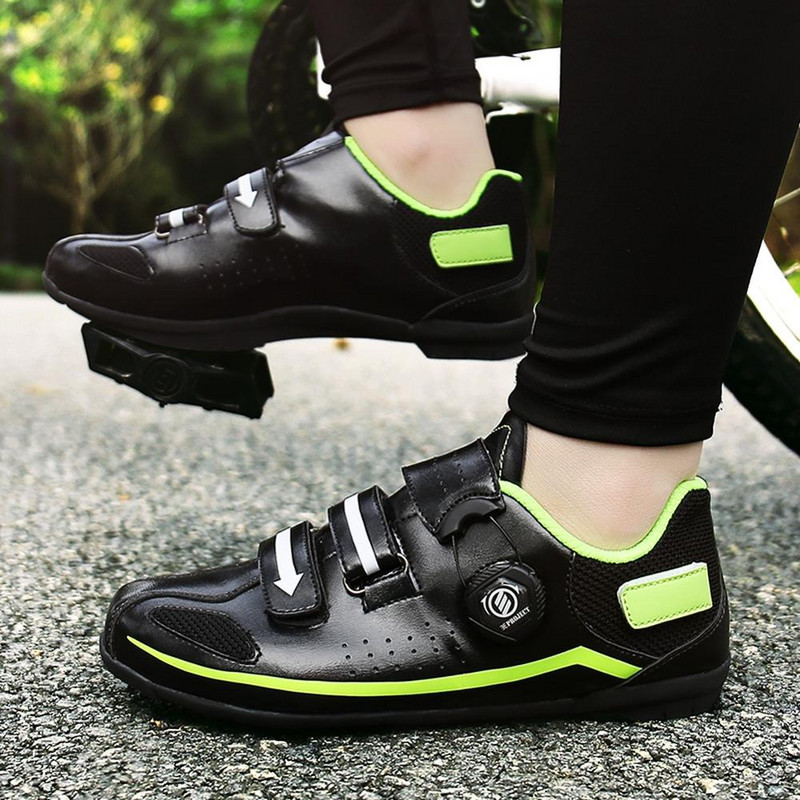 Vyriški moteriški dviratininkų batai tinkliniai plento lenktynių treniruočių batai lauko orui važinėjimo kalnų dviračiais batai, 36–44 dydis