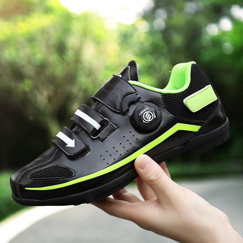 Vyriški moteriški dviratininkų batai tinkliniai plento lenktynių treniruočių batai lauko orui važinėjimo kalnų dviračiais batai, 36–44 dydis