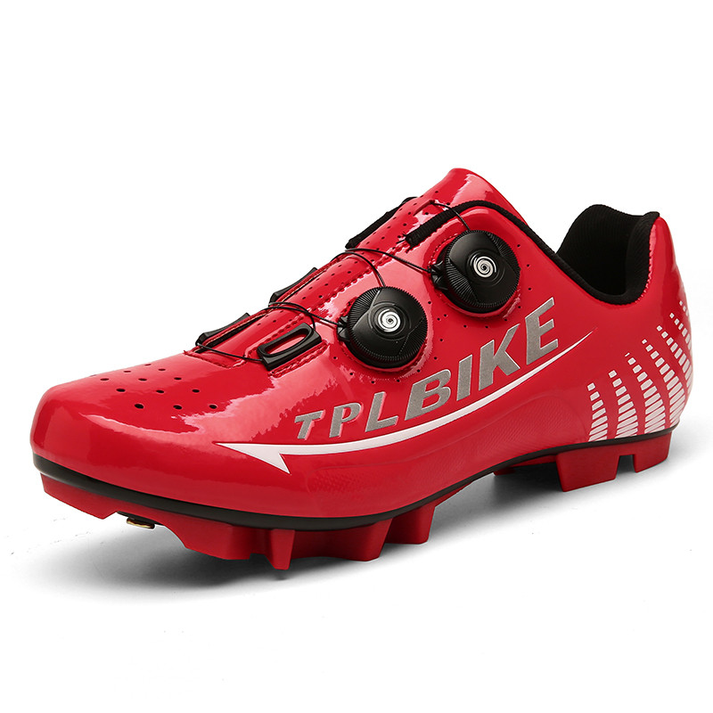 Vīriešu kalnu velosipēdu slēdzenes apavi elpojoši profesionāli velosipēdistu kedas triatlona sacīkšu apaviLielā izmēra 36-47