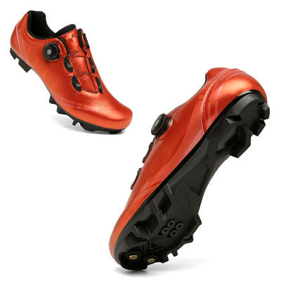 36-47 Jauni riteņbraukšanas apavi Vīriešu MTB Pašbloķējošie āra šosejas velosipēdu apavi SPD kalnu velosipēdistu apavi Velosipēdu kedas Liela izmēra