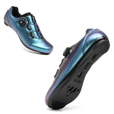 36-47 Jauni riteņbraukšanas apavi Vīriešu MTB Pašbloķējošie āra šosejas velosipēdu apavi SPD kalnu velosipēdistu apavi Velosipēdu kedas Liela izmēra