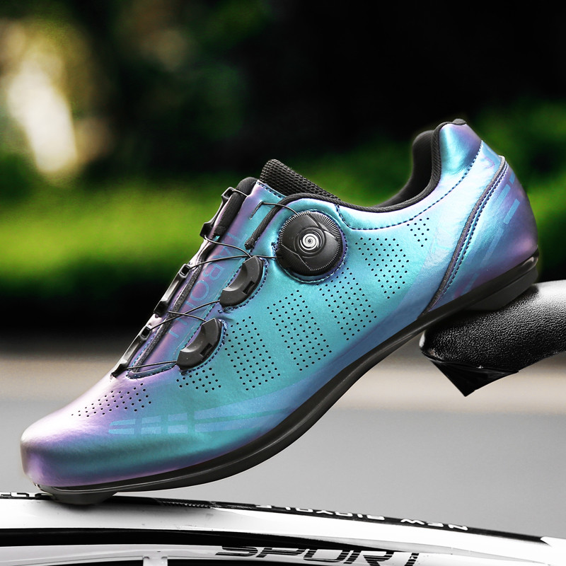 36-47 Jauni riteņbraukšanas apavi Vīriešu MTB Pašbloķējošie āra šosejas velosipēdu apavi SPD kalnu velosipēdistu apavi Velosipēdu kedas Liela izmēra