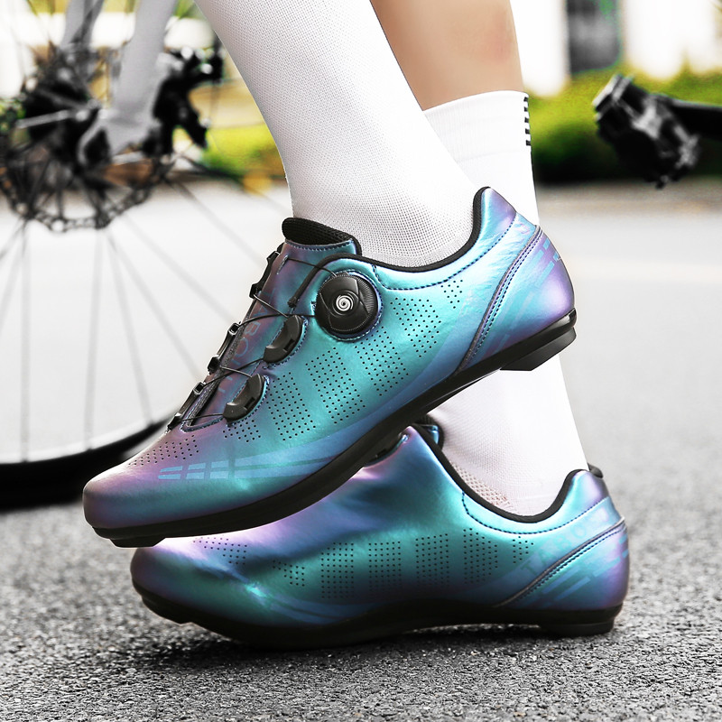 36-47 Jauni riteņbraukšanas apavi Vīriešu MTB Pašbloķējošie āra šosejas velosipēdu apavi SPD kalnu velosipēdistu apavi Velosipēdu kedas Liela izmēra