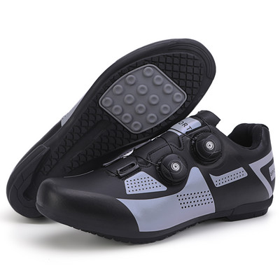 MTB dviračių avalynė, vyrų maršrutas „Cleat“ plento dviračių batai „Speed Flat Sneaker Racing“ Moteriški dviračiai kalnų spd savaime užsifiksuojanti avalynė