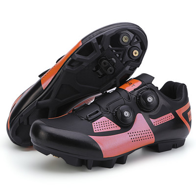 MTB dviračių avalynė, vyrų maršrutas „Cleat“ plento dviračių batai „Speed Flat Sneaker Racing“ Moteriški dviračiai kalnų spd savaime užsifiksuojanti avalynė