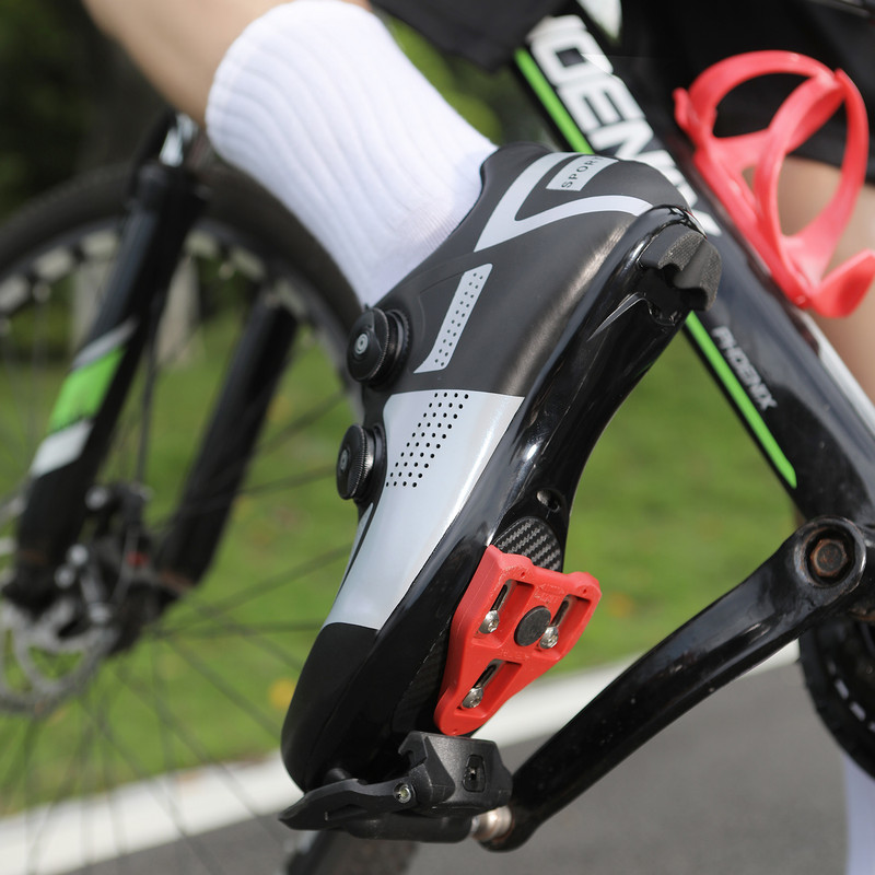 MTB dviračių avalynė, vyrų maršrutas „Cleat“ plento dviračių batai „Speed Flat Sneaker Racing“ Moteriški dviračiai kalnų spd savaime užsifiksuojanti avalynė