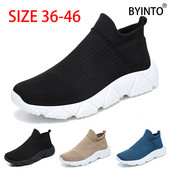 Itin elastingi, lengvi apatiniai teniso sportiniai bateliai kvėpuojantis tinklelis vyriški sportbačiai, moteriški kojinės, avalynė Tenis Masculino Feminino